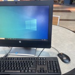 HP ProGrade All-In-One 20” Intel Core 3GHZ 8GB RAM 500GB Hard drive Wi-Fi Bluetooth Windows 10 Professional 