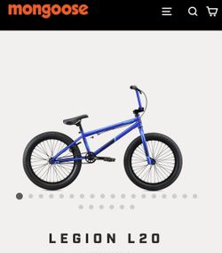 Mongoose Bike Blue