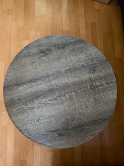 Round Wooden Coffee Table