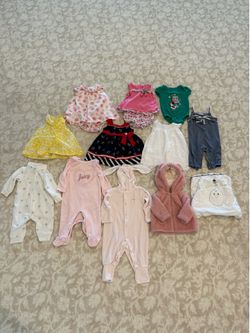 Summer Baby girl clothes bundle
