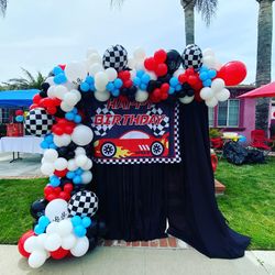 Car Theme Backdrop
