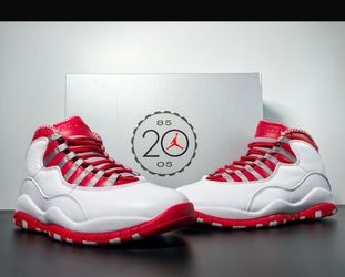 Jordan 10 red steel