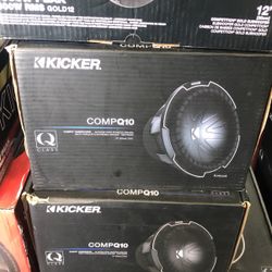 Kicker CompQ 10 On Sale Today For 279.99