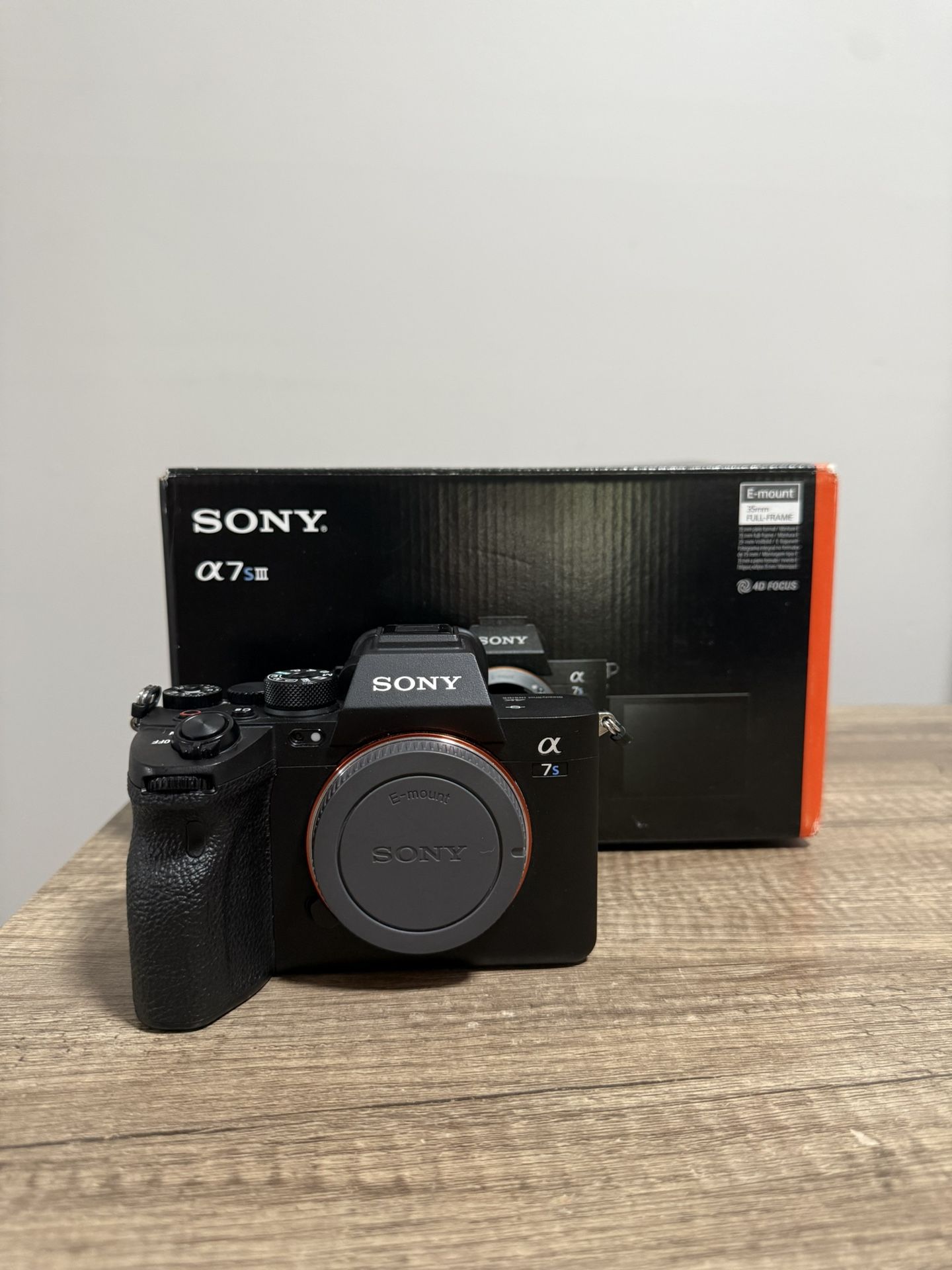 Sony a7s III. With Lenses