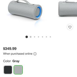 Bluetooth Speaker SRS-XG300 New