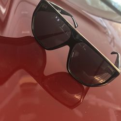 Guess Factory Black Shield Sunglasses GF6179 - Logo Trim