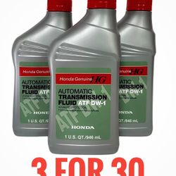 Honda Genuine DW-1 Automatic Transmission Fluid 