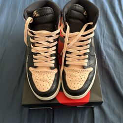 Jordan 1 Retro High Black Crimson Tint