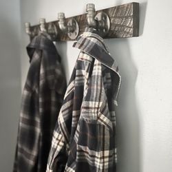 Rustic Coat Rack 