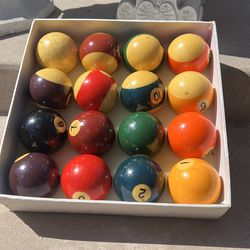Billiards balls