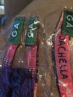 Coachella wristbands for sale