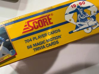 1990 Score Baseball Complete Set Box