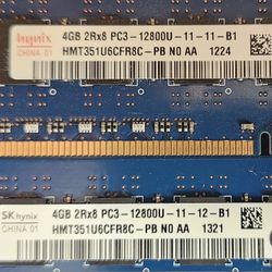16 GB RAM DDR3 PC3-12800
