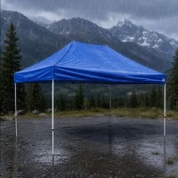 10x15 Blue Pop up Canopy