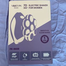 Vikicon Beauty 7D 360° Electric Shaver for Women