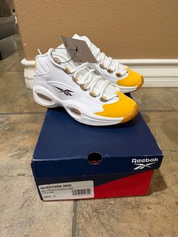 Reebok yellow toe size 5y brand new