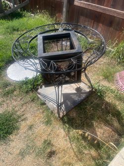 Table with grill