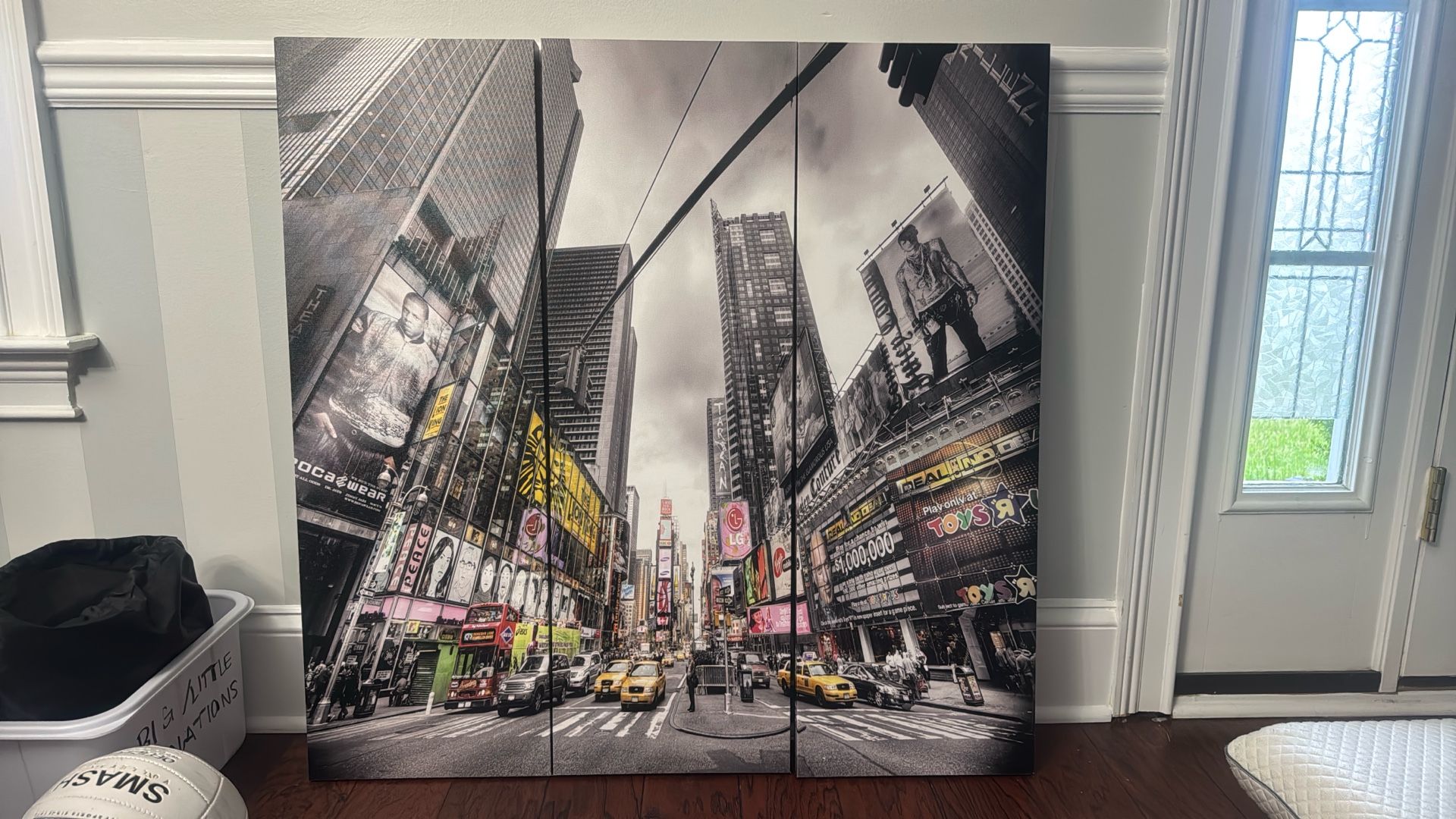 3 Piece Canvas Times Square