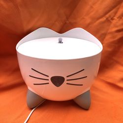Cat Water Fountain Grey /Wht 