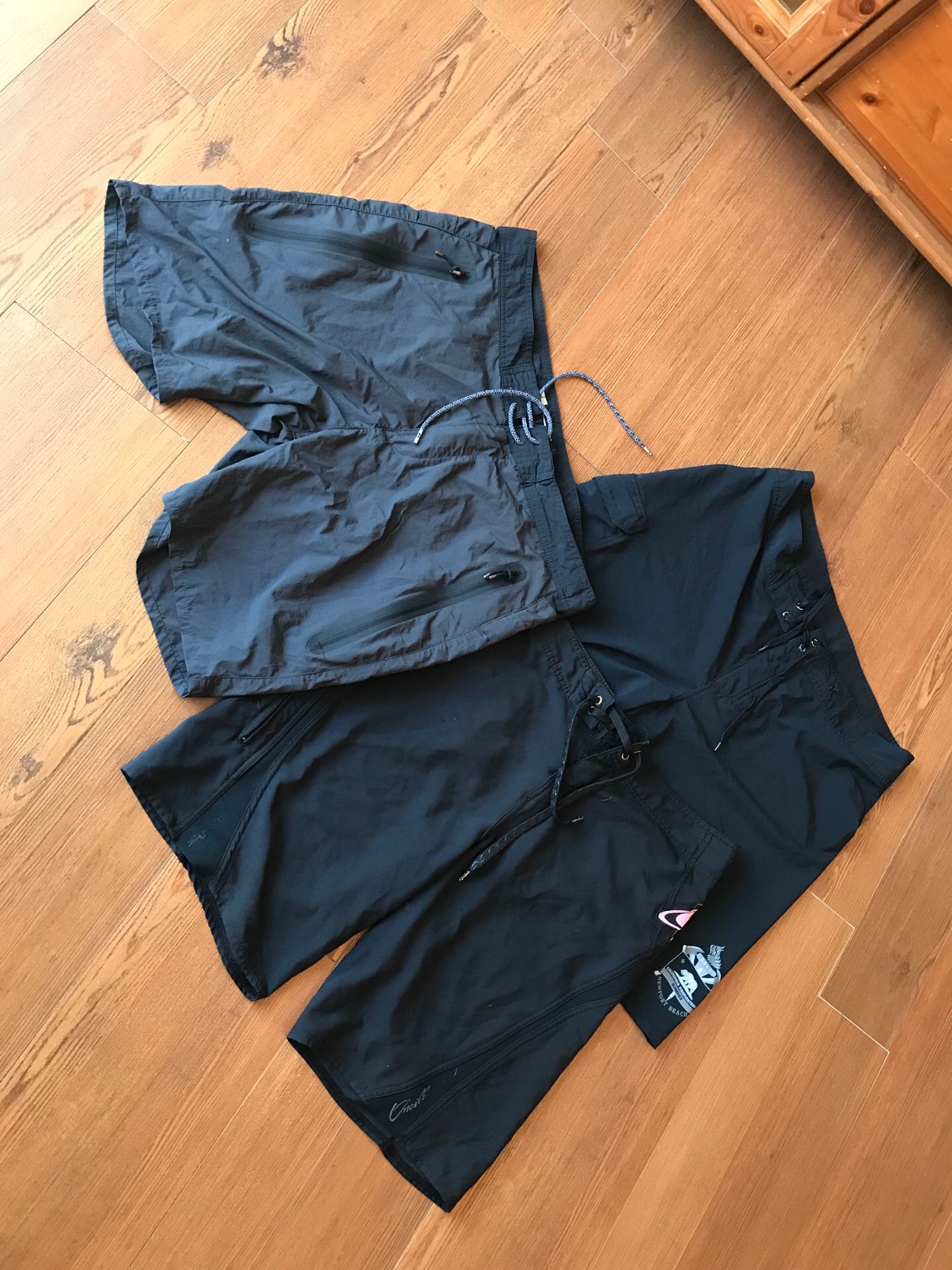 3 lot of surf/boogie board shorts