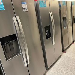 Whirlpool Stainless Refrigerator New 1 Yr Warranty 