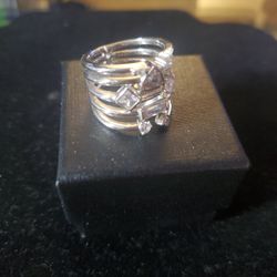 SIZE 5 STERLING SILVER RING