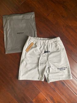 Gray Essentials Shorts Size M