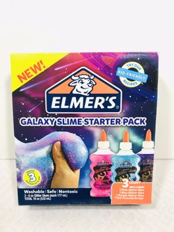 Elmer’s Galaxy Slime Starter Pack