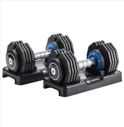 Xterra 25lb adjustable dumbell set of 2