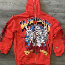 Various shirts, zip up Hoodies…. All brand new