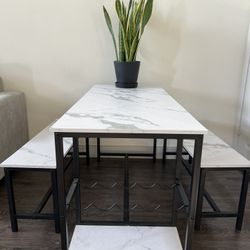 Dining Table With Wine Rack