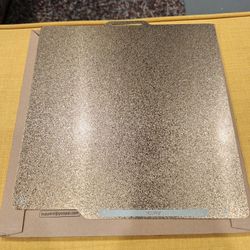 Double sided 256 / 256 mm Build Plate For Bambu Labs Or Other