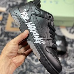 Off-White™ co Virgil Abloh Out Of Office Low-top Leather SneakersOOO 8