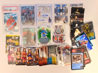 AEW & WWE Card Collection Bundle