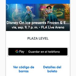 Disney On Ice  Jueves 08 y Viernes 09 De Septiembre 
