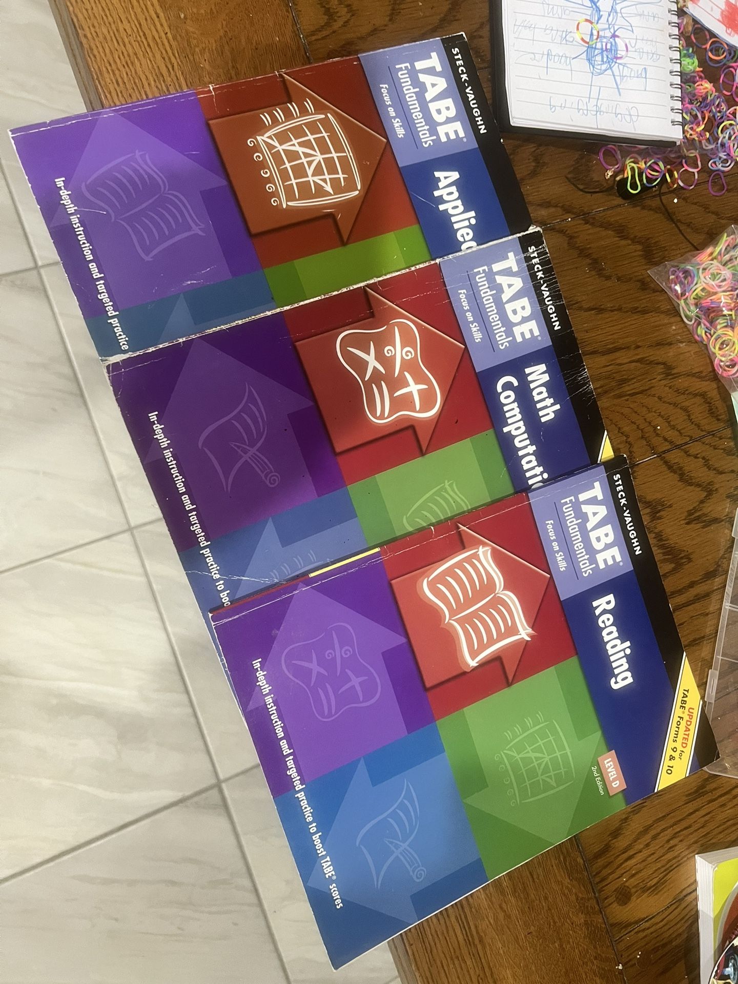 TABE prep books