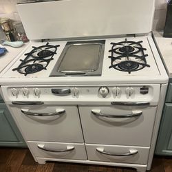 1950s Era Wedgewood Double Stove
