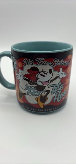 Title: Disney Minnie Mouse “Tee Hee” Coffee Mug – Honey Flavored Tea Theme – Large Ceramic Mug