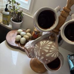 Mugs Pink Talavera Artesanal 