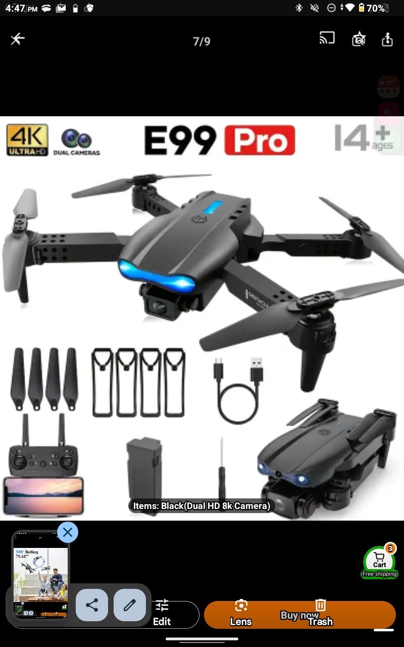 E99pro drone