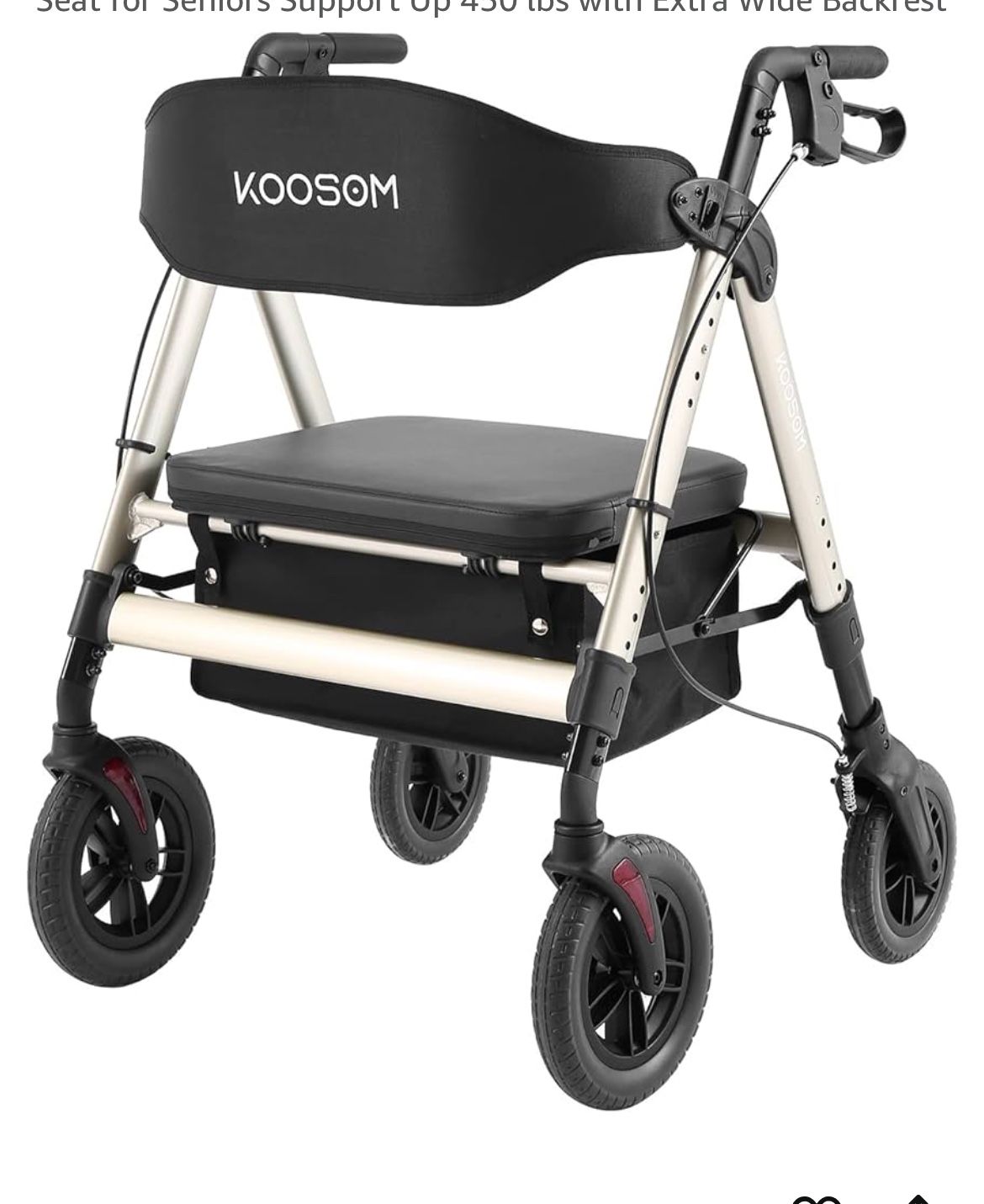 Walker With Seat