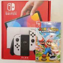 Brand New Nitendo Switch OLED with choice of games