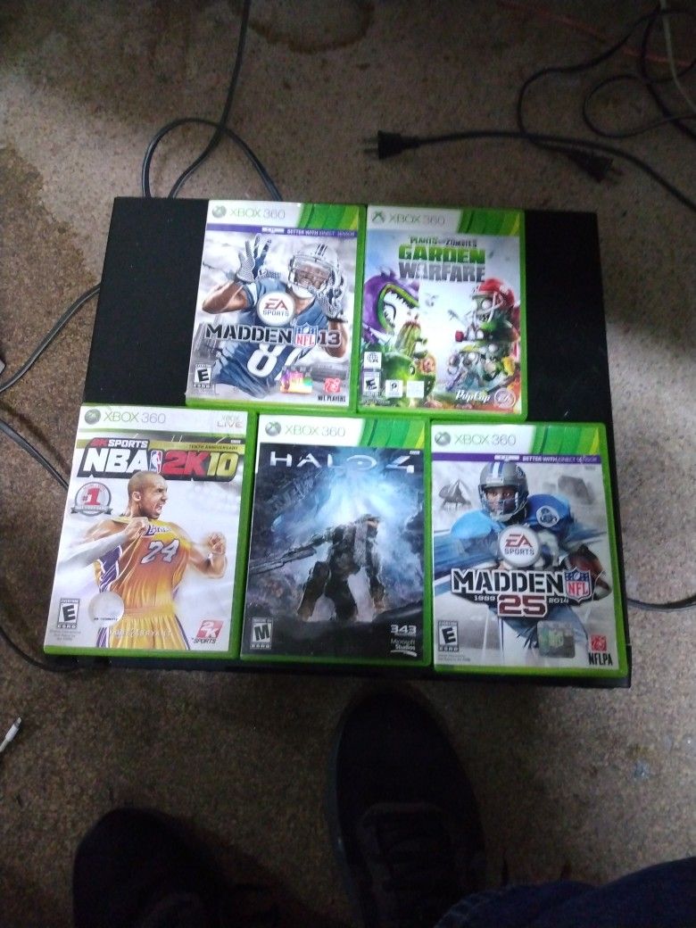 5 XBOX 360 GAMES