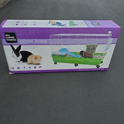 All Living Things 40"x18.5"x22.5" Rabbit Home