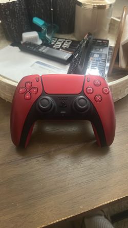 Red PS5 controller