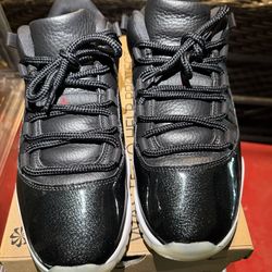 Nike Air Jordan 11 Retro Low "72- 10” Sz 11 without box