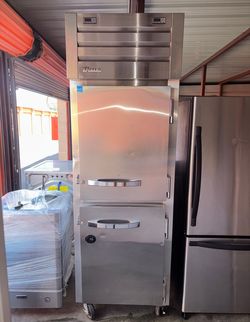 True Commercial Stainless Steel Refrigerator And Freezer
