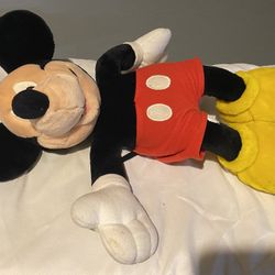 Plush Mickey Mouse