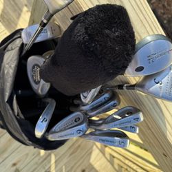 Golf Clubs & Bag/Stand (LEFT HANDED- Men’s)