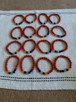 RUDREKASH & 7 CHAKRA COLOR STONE BRACELETS